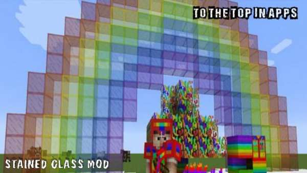 Stained Glass mod for mcpe screenshot 1