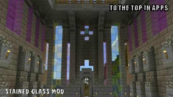 Stained Glass mod for mcpe screenshot 2
