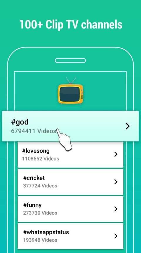 Clip India - Videos, Status, Friends, Share & Chat screenshot 2