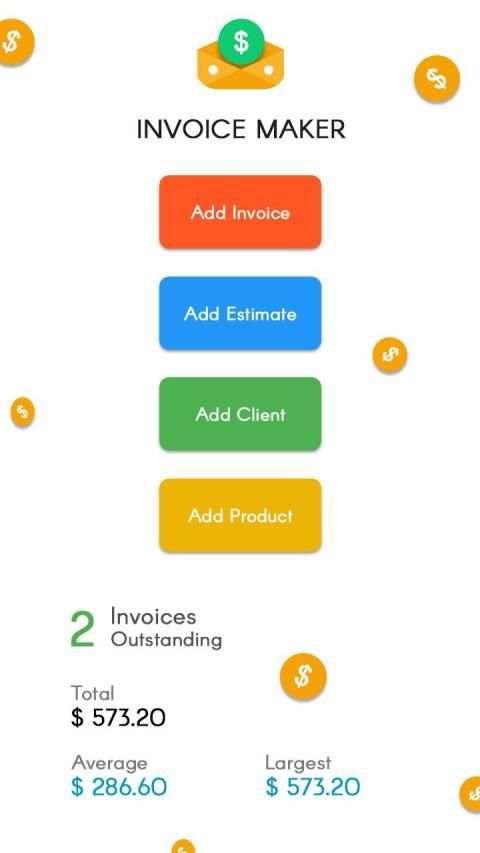 Invoice Maker स्क्रीनशॉट 4