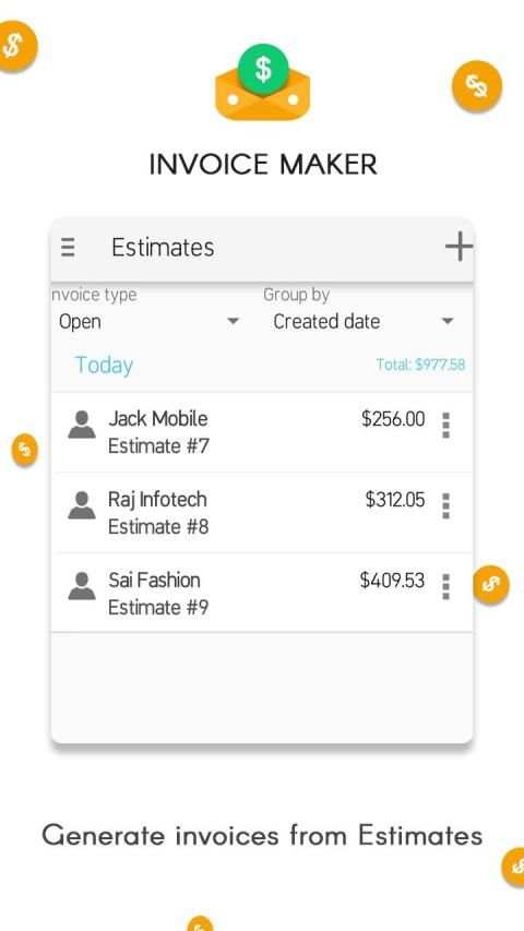 Invoice Maker स्क्रीनशॉट 2