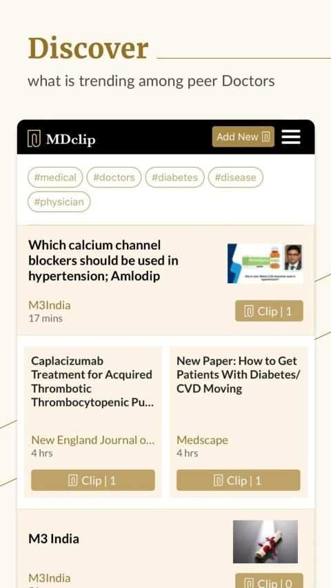 MDclip: Medical News & Opinions screenshot 2