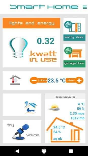 Smart Home control with Arduino ESP - WiFi स्क्रीनशॉट 1