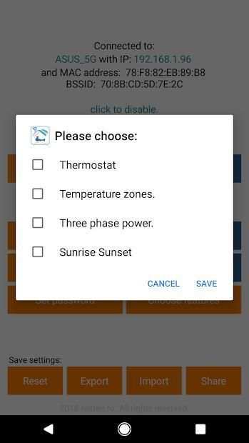 Smart Home control with Arduino ESP - WiFi स्क्रीनशॉट 8
