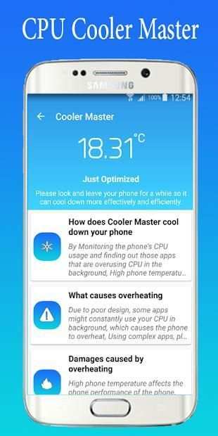 CPU Cooler Master - Clean Booster screenshot 1