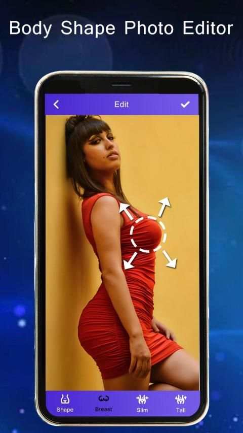 Body Shape Photo Editor स्क्रीनशॉट 4