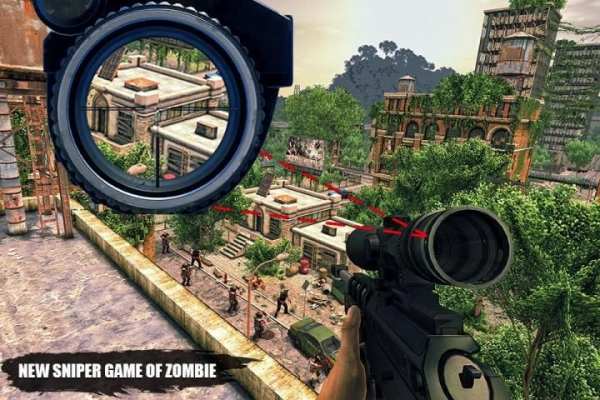 Last Stand Zombie Sniper 3D : Shooting Game screenshot 5