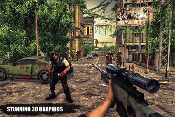 Last Stand Zombie Sniper 3D : Shooting Game screenshot 4