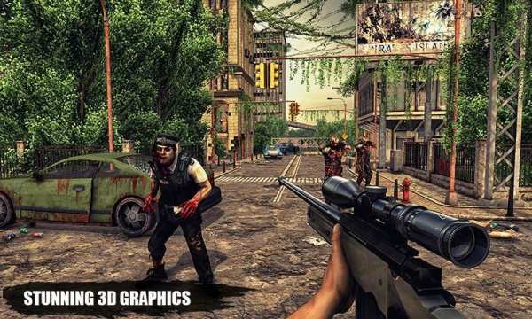 Last Stand Zombie Sniper 3D : Shooting Game screenshot 14