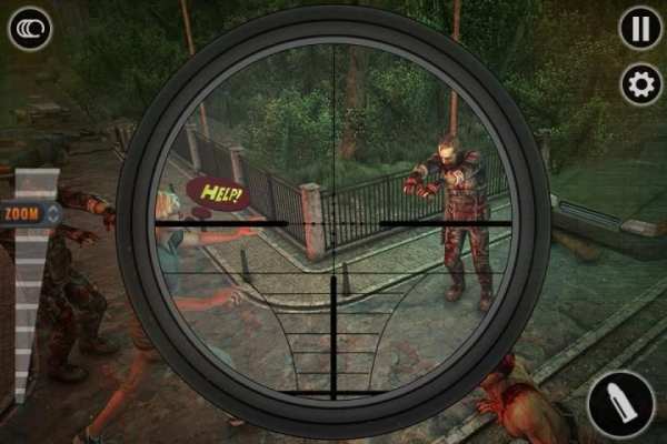 Last Stand Zombie Sniper 3D : Shooting Game screenshot 1