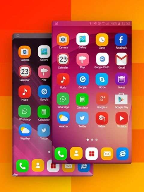 Theme Launcher for Oppo A57 screenshot 1