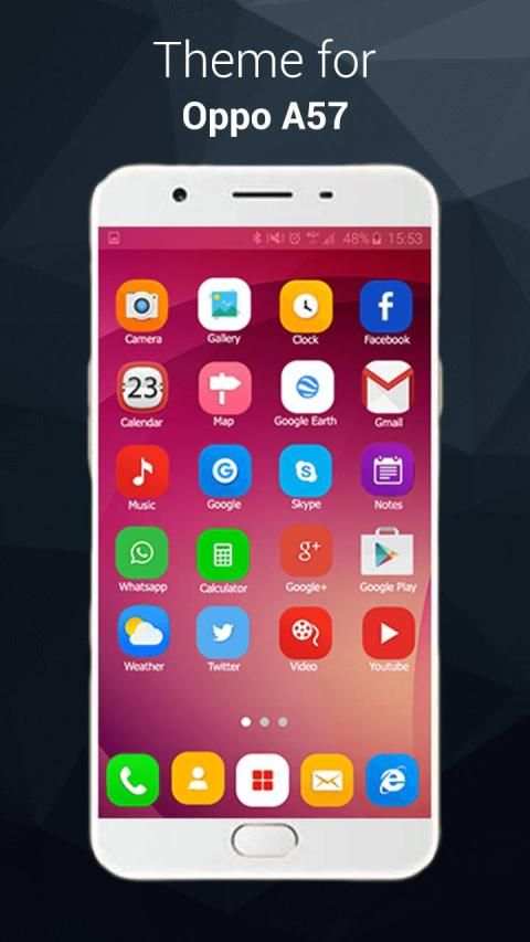 Theme Launcher for Oppo A57 screenshot 3