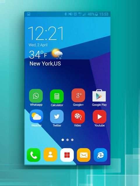 Theme Launcher for Oppo A57 screenshot 2