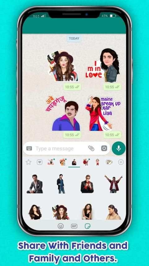 2019 WASticker App All In One Sticker for WhatsApp स्क्रीनशॉट 2