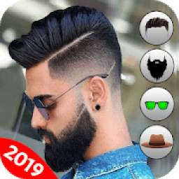 Man Hair & Beard Style Photo editor 2019