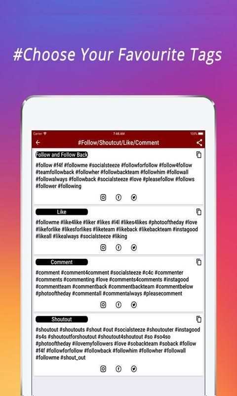 Followers For Instagram screenshot 1