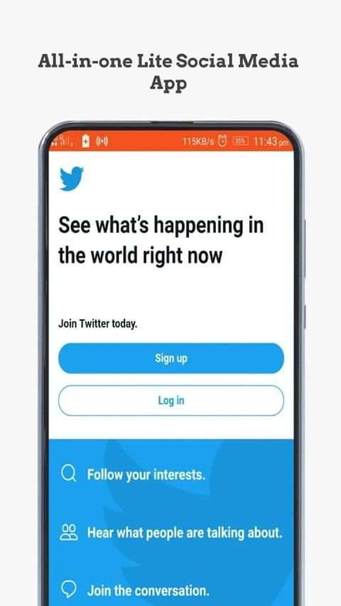 Multi Social screenshot 3