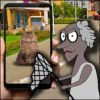 Granny GO: Catch cats