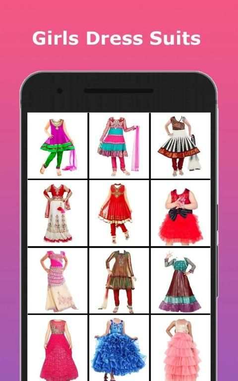 Girls Dress Photo Editor - Girls Dress Designs screenshot 45