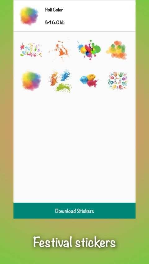 Sticker App for messenger screenshot 1