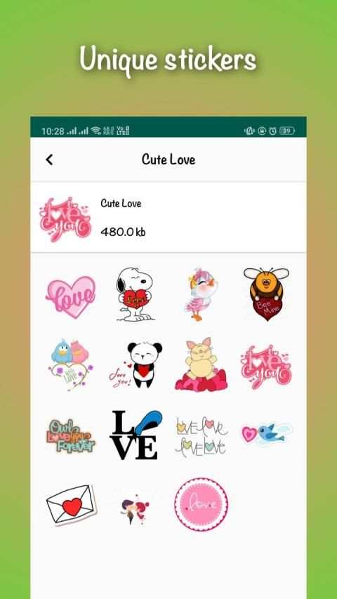 Sticker App for messenger screenshot 4