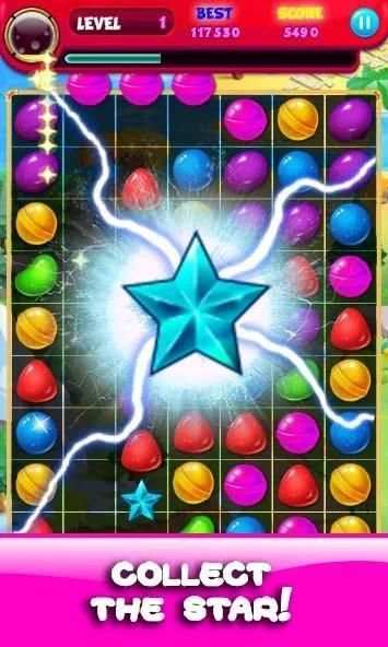 Candy Cookies Crushed - Match Adventure screenshot 1