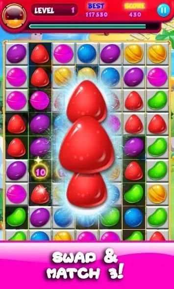 Candy Cookies Crushed - Match Adventure screenshot 3
