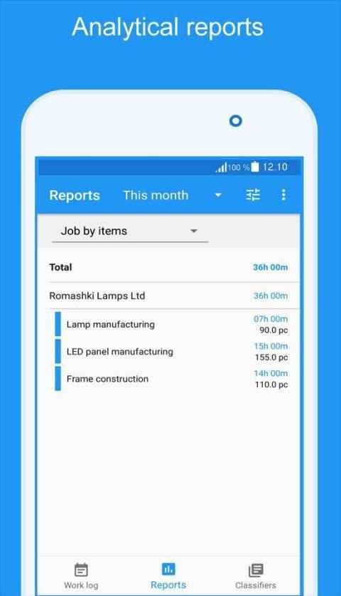Express Worklog - timesheet, work time tracker screenshot 10