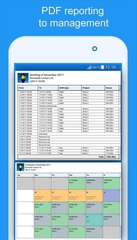 Express Worklog - timesheet, work time tracker screenshot 14