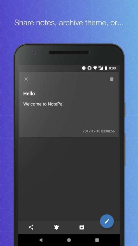 NotePal - Material Design Notepad screenshot 6