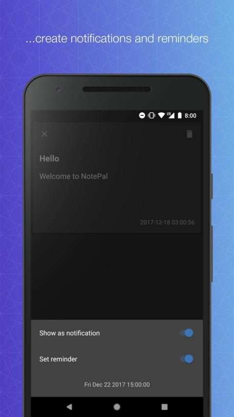 NotePal - Material Design Notepad screenshot 5