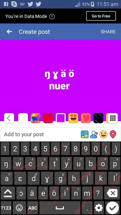 Nuer English Keyboard : Infra apps स्क्रीनशॉट 2