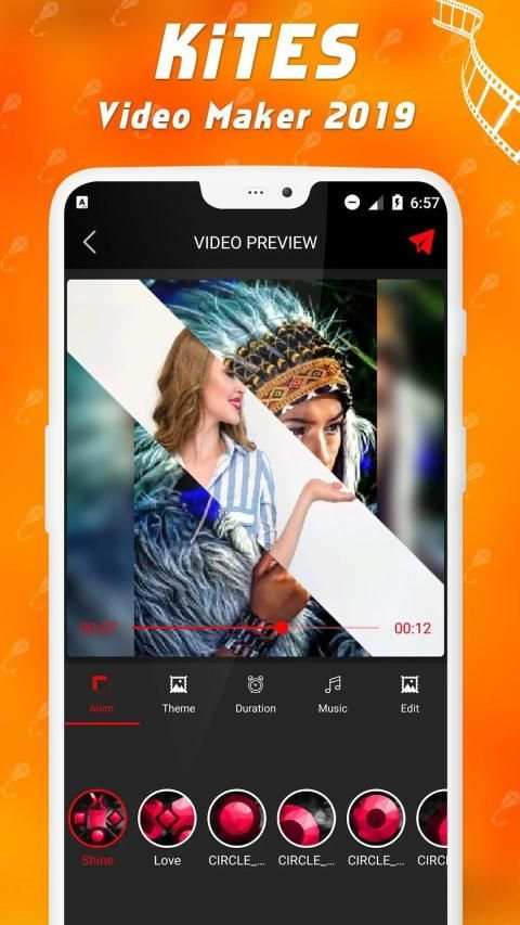 Kite Video Maker स्क्रीनशॉट 4