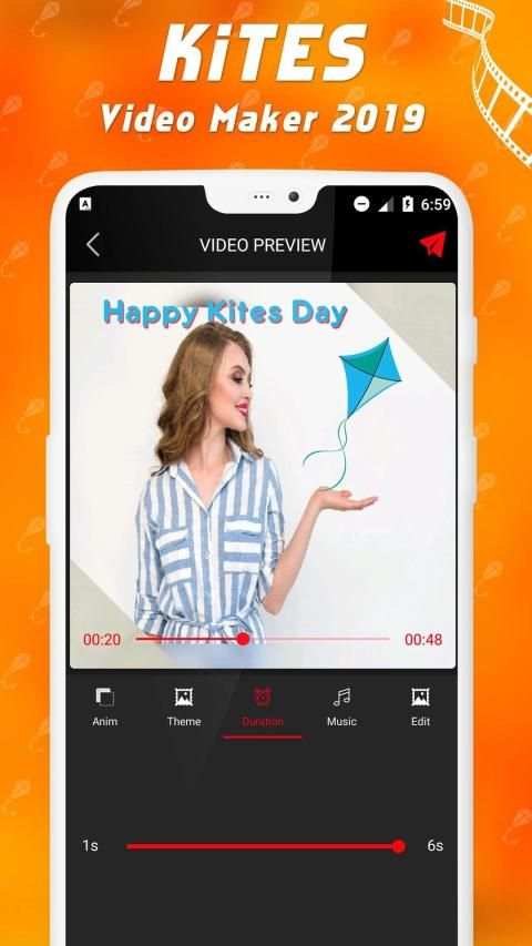 Kite Video Maker स्क्रीनशॉट 2