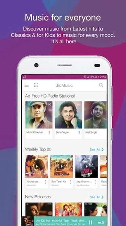 Jio Music : Music On Go स्क्रीनशॉट 2