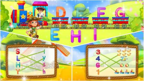 Abc 123 Tracing Learning game screenshot 1