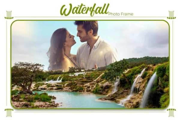 Waterfall Photo Frames स्क्रीनशॉट 1