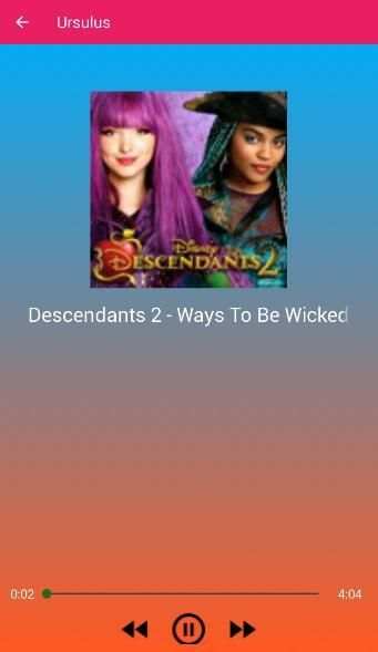 Descendants 2 All Songs 2019 screenshot 1