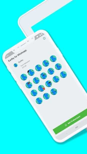 Earthy - Stickers for WhatsApp (WASticker apps) screenshot 1