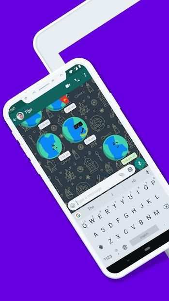 Earthy - Stickers for WhatsApp (WASticker apps) screenshot 4