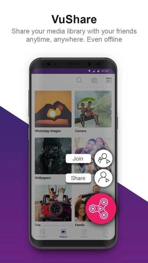 VuLiv Player- Videos & Music screenshot 3