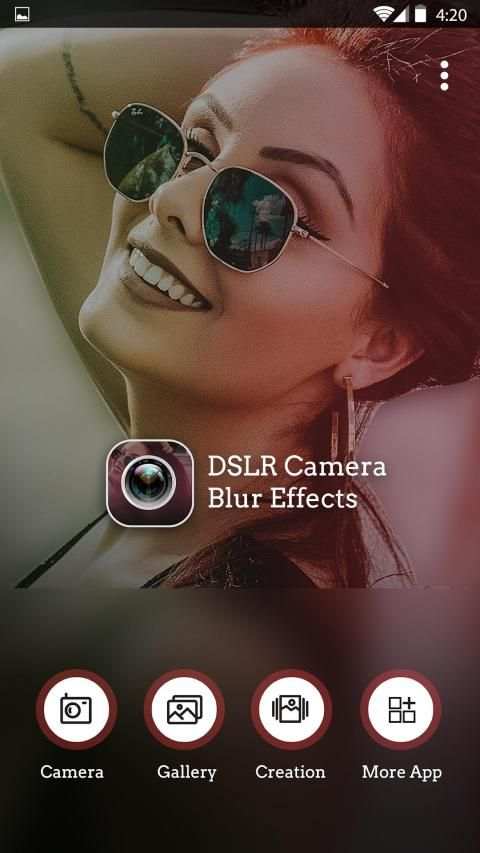 Blur Camera Photo Editor 4 تصوير الشاشة