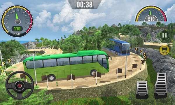 Bus Simulator 2019 - Hill Climb 3D screenshot 1