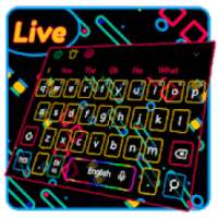 Neon Game Line Keyboard Theme