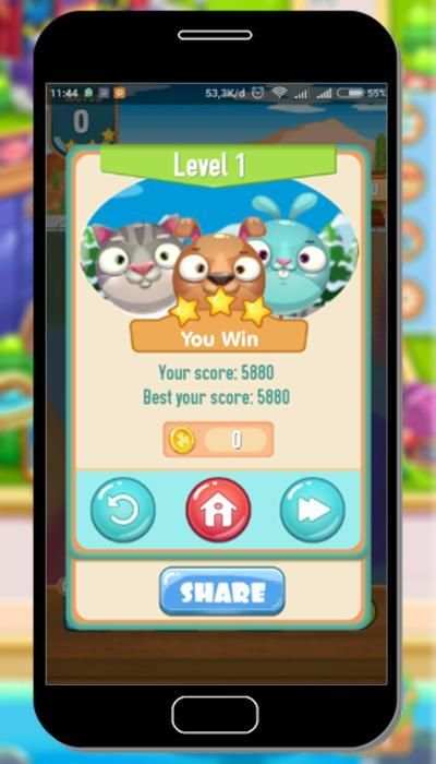 Pet Match Crushing screenshot 1