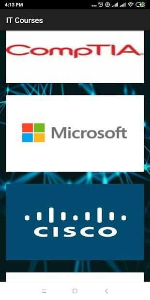 IT Support Free learning APP screenshot 1
