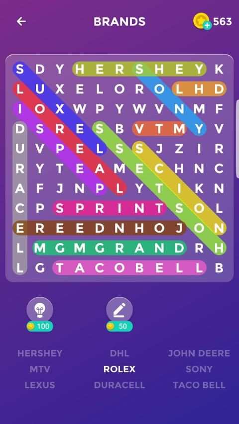 Classic Word Search - Funny Word Puzzle Game screenshot 1