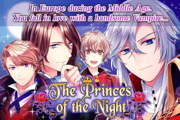 Romance otome games : The Princes of the Night स्क्रीनशॉट 3