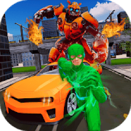 ikon Robot Flash Speed Hero: Flash Robot Games