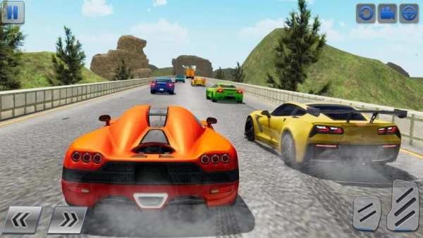 Traffic Car Racing Simulator 2019 स्क्रीनशॉट 3